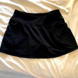 Mini black skirt